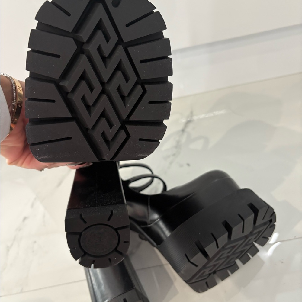 Versace Black Platform Women's Shoes - Picture 5 of 5